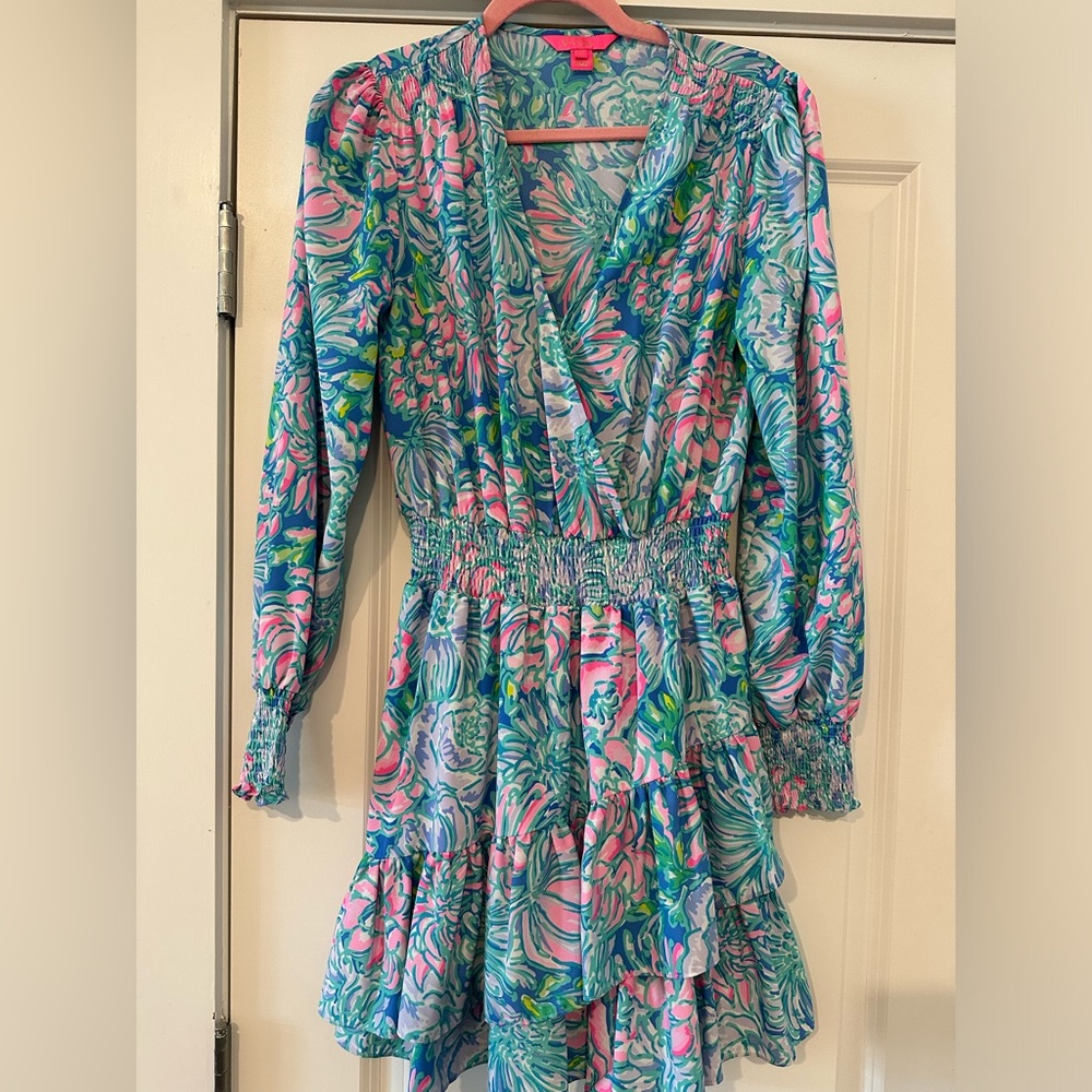 Lilly Pulitzer Christiana stretch dress.